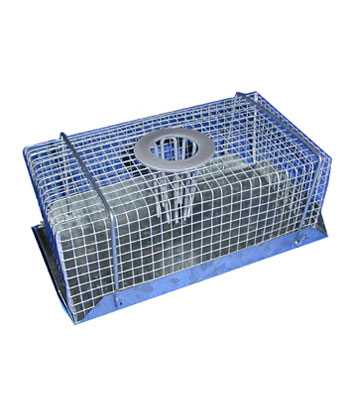 Nasse à souris métallique forme tunnel Protecta Mecanix - 23 x 14