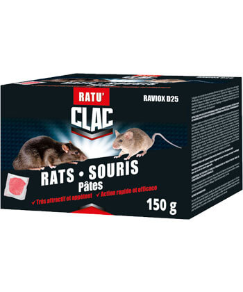 CLAC ROBUST 25, un poison pour les souris en appartement