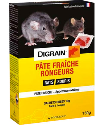 Pack complet anti rongeurs : Elimination des souris et des rats.