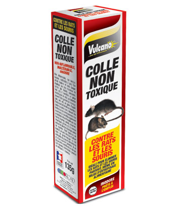 Piège Glue / Colle Souris Rats - Vulcano Tablettes - Eradicateur
